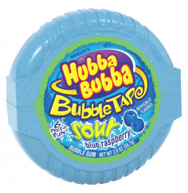Hubba Bubba Bubble Tapo Sour Blue Raspberry  Box  56.7 grams